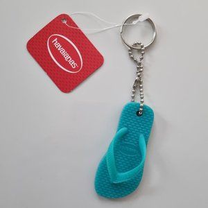 Havaianas Brazil - Flip Flop Keychain | Color: Verde Lago / Turquoise